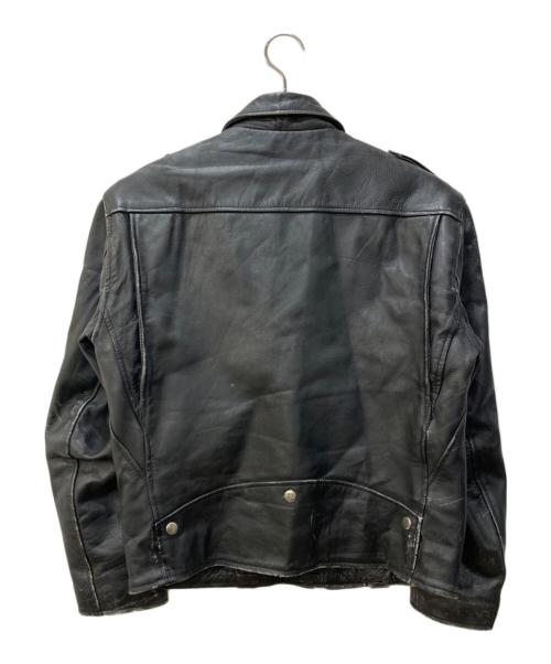 ASHY（アシィ）ASHY (アシィ) カウレザーライダースジャケット ブラック サイズ:サイズ表記無しの古着・服飾アイテム