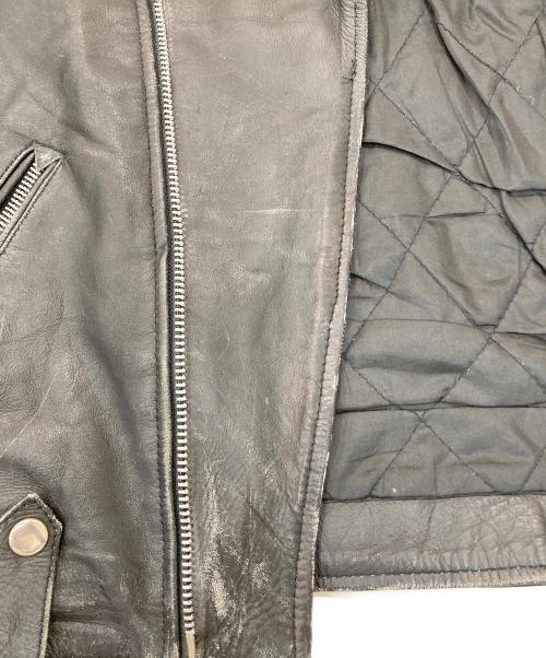 ASHY（アシィ）ASHY (アシィ) カウレザーライダースジャケット ブラック サイズ:サイズ表記無しの古着・服飾アイテム