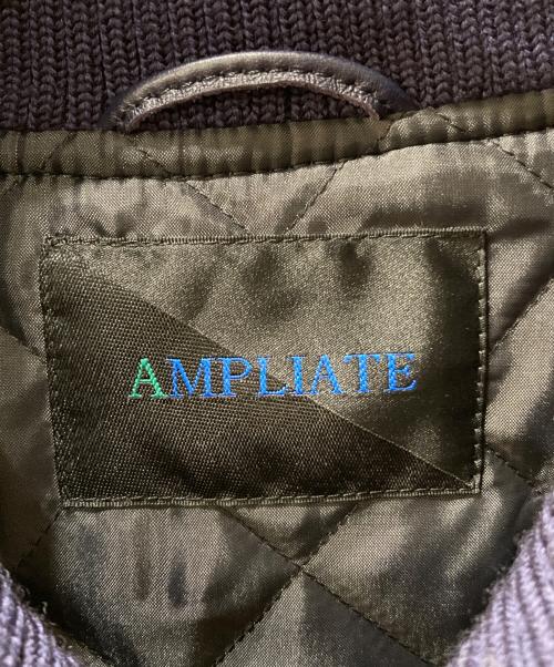 AMPLIATE（アンプリアーテ）AMPLIATE (アンプリアーテ) Full Color Combination Blouson ブラック×ブルー サイズ:XLの古着・服飾アイテム
