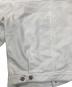中古・古着 LEVI'S (リーバイス) stussy (ステューシー) レザートラッカージャケット ホワイト サイズ:Ｓ：42000円