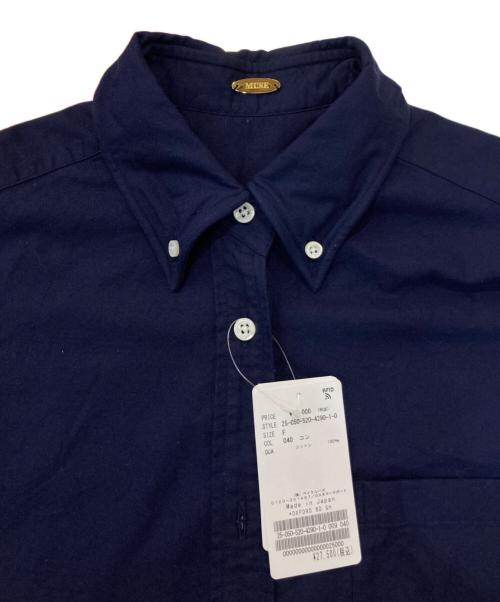 MUSE（ミューズ）MUSE (ミューズ) ボタンダウンシャツ ネイビー サイズ:FREEの古着・服飾アイテム