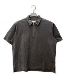 sacai（サカイ）の古着「ハーフジップポロシャツ」｜グレー