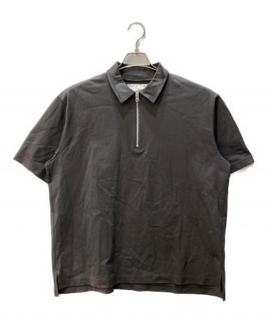 中古・古着通販】sacai (サカイ) ハーフジップポロシャツ グレー