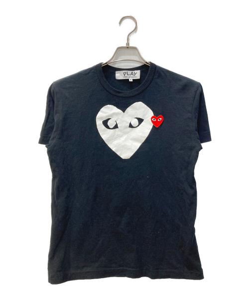 PLAY COMME des GARCONS（プレイコムデギャルソン）PLAY COMME des GARCONS (プレイコムデギャルソン) プリントTシャツ ホワイト サイズ:Mの古着・服飾アイテム