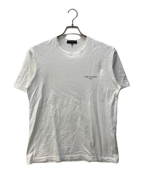 COMME des GARCONS（コムデギャルソン）COMME des GARCONS (コムデギャルソン) 綿天竺 製品プリント S/S Tシャツ ホワイト サイズ:Mの古着・服飾アイテム