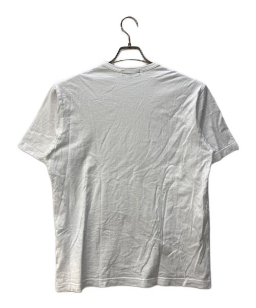 COMME des GARCONS（コムデギャルソン）COMME des GARCONS (コムデギャルソン) 綿天竺 製品プリント S/S Tシャツ ホワイト サイズ:Mの古着・服飾アイテム