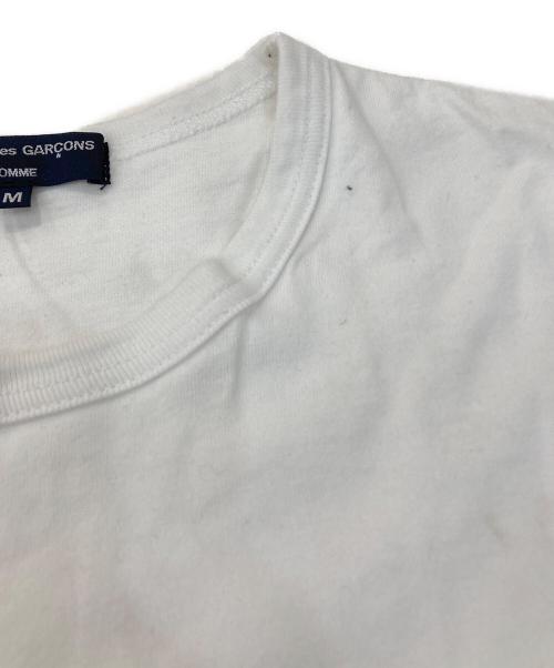 COMME des GARCONS（コムデギャルソン）COMME des GARCONS (コムデギャルソン) 綿天竺 製品プリント S/S Tシャツ ホワイト サイズ:Mの古着・服飾アイテム