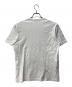 COMME des GARCONS (コムデギャルソン) 綿天竺 製品プリント S/S Tシャツ ホワイト サイズ:M：6000円