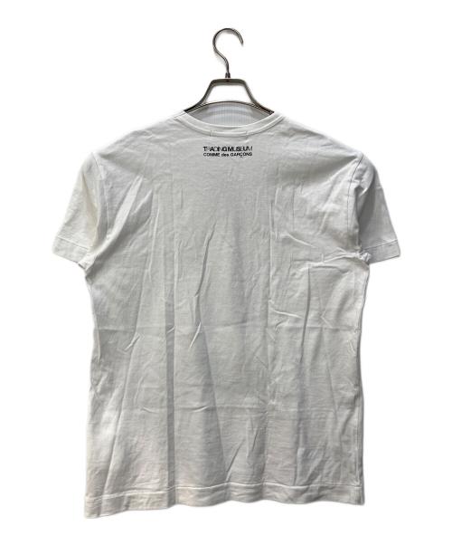 COMME des GARCONS（コムデギャルソン）COMME des GARCONS (コムデギャルソン) プリントTシャツ ホワイト サイズ:Lの古着・服飾アイテム
