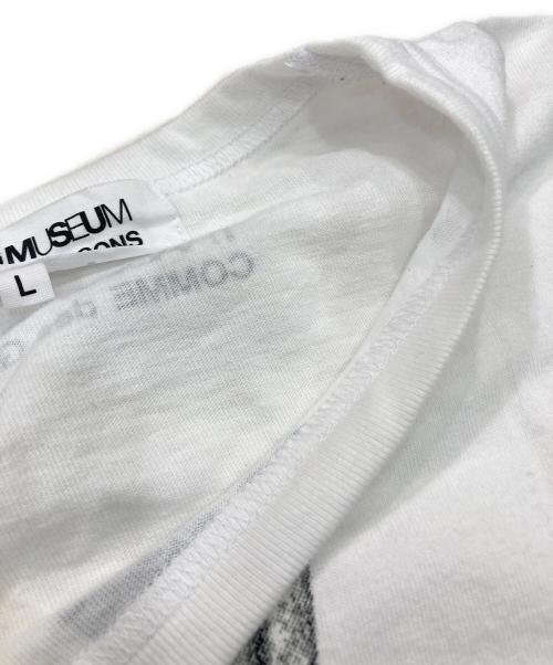COMME des GARCONS（コムデギャルソン）COMME des GARCONS (コムデギャルソン) プリントTシャツ ホワイト サイズ:Lの古着・服飾アイテム