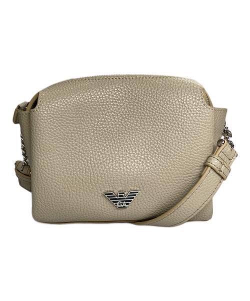 EMPORIO ARMANI（エンポリオアルマーニ）EMPORIO ARMANI (エンポリオアルマーニ) ショルダーバッグ ベージュ サイズ:記載なしの古着・服飾アイテム