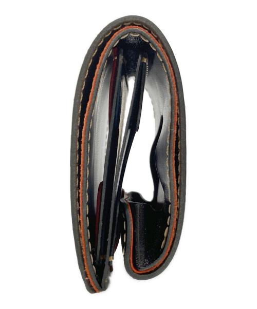 Quatro gats（クアトロガッツ）Quatro gats (クアトロガッツ) 小さいふ 歌川国芳 相馬の古内裏 がしゃどくろ ブラックの古着・服飾アイテム