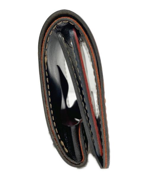 Quatro gats（クアトロガッツ）Quatro gats (クアトロガッツ) 小さいふ 歌川国芳 相馬の古内裏 がしゃどくろ ブラックの古着・服飾アイテム