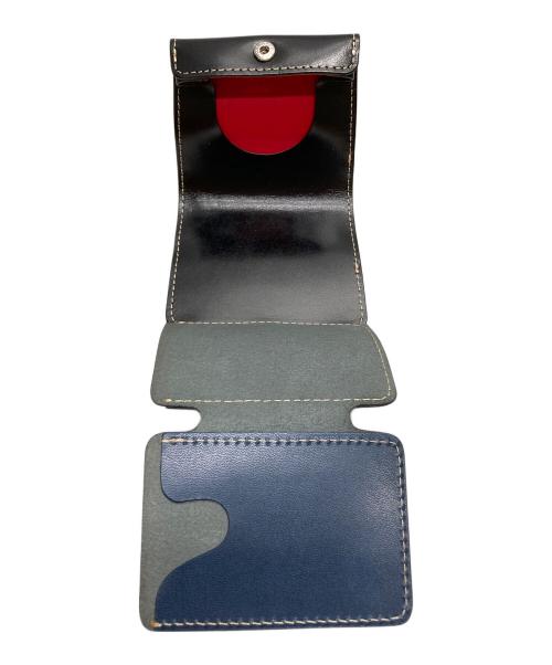 Quatro gats（クアトロガッツ）Quatro gats (クアトロガッツ) 小さいふ 歌川国芳 相馬の古内裏 がしゃどくろ ブラックの古着・服飾アイテム