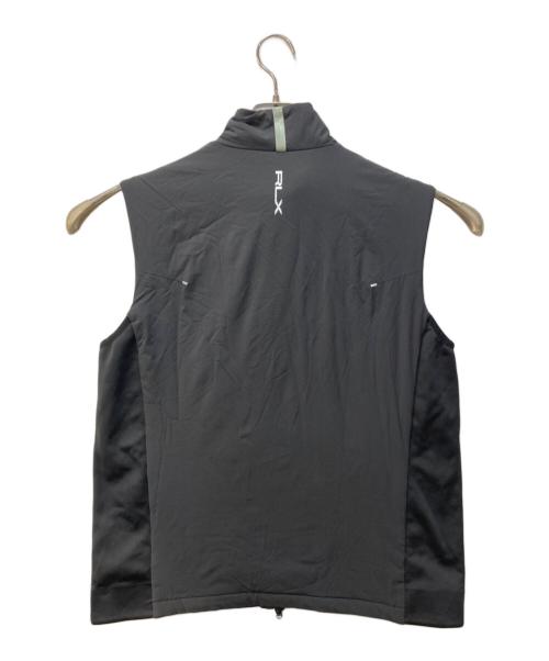 RLX RALPH LAUREN（アールエルエックスラルフローレン）RLX RALPH LAUREN (アールエルエックスラルフローレン) 中綿ベスト ブラック サイズ:Mの古着・服飾アイテム