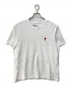 AMI Alexandre Mattiussiアミアレクサンドルマテュッシ）の古着「Ami de Coeur Tシャツ」｜ホワイト