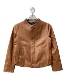 Pal'las Palace（パラスパレス）の古着「ラムレザージャケット」｜ブラウン