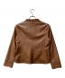 Pal'las Palace (パラスパレス) ラムレザージャケット ブラウン サイズ:SIZE 3：28000円