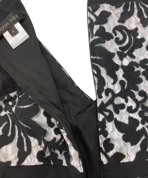 TADASHI SHOJI（タダシ ショージ）TADASHI SHOJI (タダシ ショージ) ノースリーブドレスワンピース ブラック サイズ:4の古着・服飾アイテム
