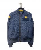 ARMANI JEANSアルマーニジーンズ）の古着「ブルゾン」｜ネイビー