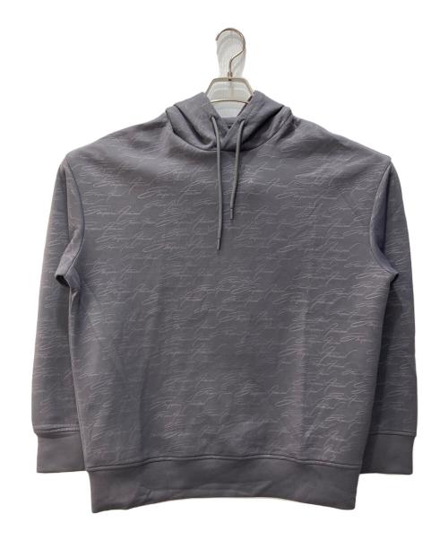 EMPORIO ARMANI（エンポリオアルマーニ）EMPORIO ARMANI (エンポリオアルマーニ) レタリングパーカー グレー サイズ:Sの古着・服飾アイテム