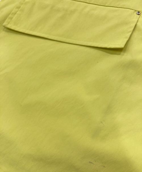 MACKINTOSH（マッキントッシュ）MACKINTOSH (マッキントッシュ) 撥水 オーバーサイズ フーデッド ドロップショルダー ショート コート イエロー サイズ:SIZE 6の古着・服飾アイテム