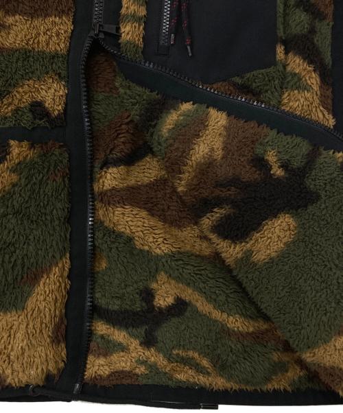 MONCLER（モンクレール）MONCLER (モンクレール) MAGLIA CARDIGAN グリーン×ブラウン サイズ:Lの古着・服飾アイテム