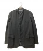 ISSEY MIYAKE WHITE LABELイッセイミヤケホワイトレーベル）の古着「スタンドカラージャケット」｜ブラック