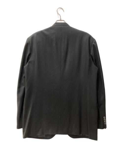 ISSEY MIYAKE WHITE LABEL（イッセイミヤケホワイトレーベル）ISSEY MIYAKE WHITE LABEL (イッセイミヤケホワイトレーベル) スタンドカラージャケット ブラック サイズ:Lの古着・服飾アイテム