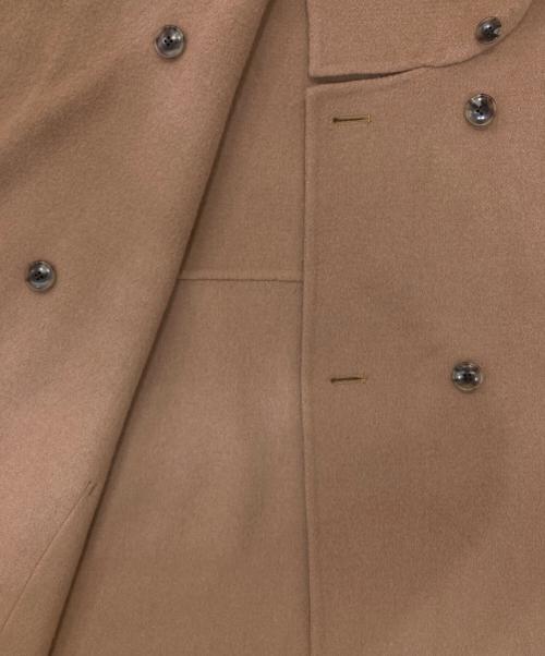 SLOBE IENA（スローブ イエナ）SLOBE IENA (スローブ イエナ) スタンドカラーダブルフェイスポンチョ ブラウン サイズ:サイズ表記無しの古着・服飾アイテム