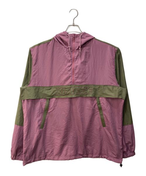 X-LARGE（エクストララージ）X-LARGE (エクストララージ) アノラックパーカー バイオレット サイズ:XLの古着・服飾アイテム