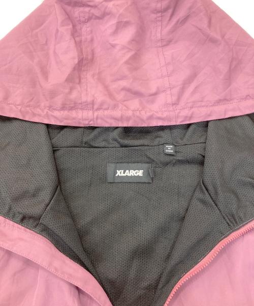 X-LARGE（エクストララージ）X-LARGE (エクストララージ) アノラックパーカー バイオレット サイズ:XLの古着・服飾アイテム