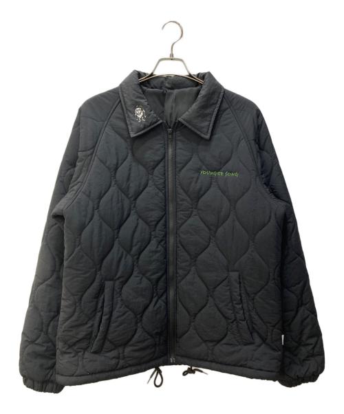 YONGER SONG（ヤンガーソング）YONGER SONG (ヤンガーソング) MONSTER QUILTING JACKET ブラック サイズ:Lの古着・服飾アイテム
