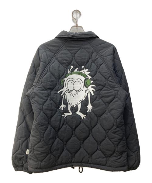 YONGER SONG（ヤンガーソング）YONGER SONG (ヤンガーソング) MONSTER QUILTING JACKET ブラック サイズ:Lの古着・服飾アイテム