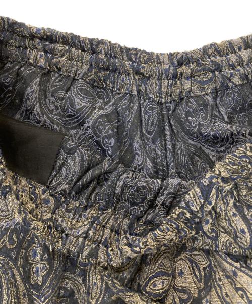 Needles（ニードルズ）Needles (ニードルズ) H.D. Pant - PE/C Jacquard Cloth ベージュ×ブルー サイズ:Sの古着・服飾アイテム