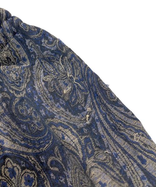 Needles（ニードルズ）Needles (ニードルズ) H.D. Pant - PE/C Jacquard Cloth ベージュ×ブルー サイズ:Sの古着・服飾アイテム