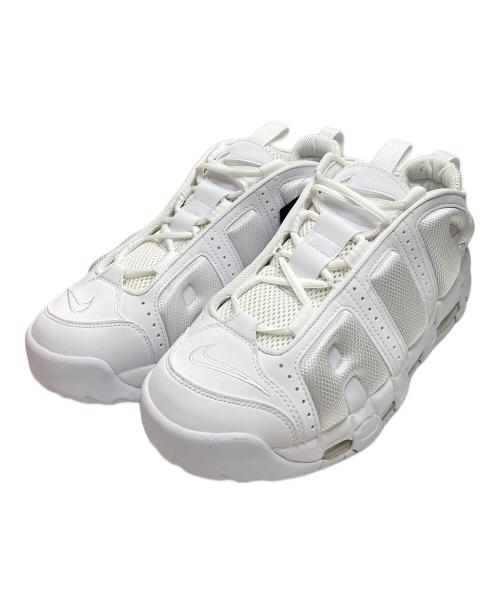 NIKE（ナイキ）NIKE (ナイキ) AIR MORE UPTEMPO LOW ホワイト サイズ:27の古着・服飾アイテム