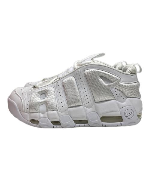 NIKE（ナイキ）NIKE (ナイキ) AIR MORE UPTEMPO LOW ホワイト サイズ:27の古着・服飾アイテム