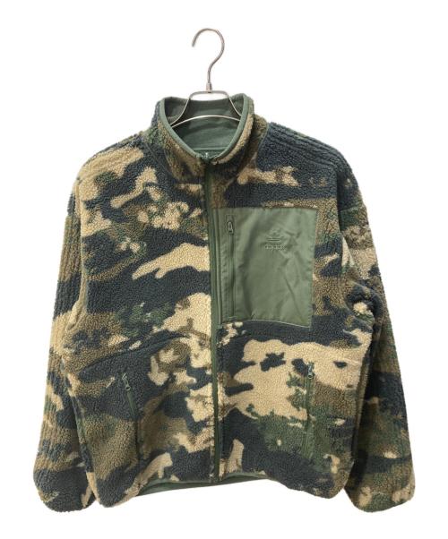 adidas Originals（アディダスオリジナル）adidas originals (アディダスオリジナル) リバーシブルフリースジャケット オリーブ サイズ:Mの古着・服飾アイテム