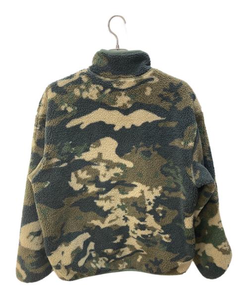 adidas Originals（アディダスオリジナル）adidas originals (アディダスオリジナル) リバーシブルフリースジャケット オリーブ サイズ:Mの古着・服飾アイテム