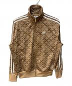 adidasアディダス）の古着「トラックジャケット」｜ブラウン