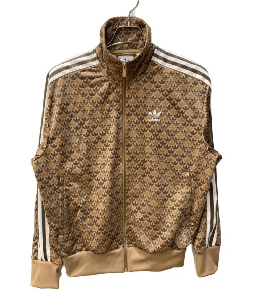 adidas（アディダス）adidas (アディダス) トラックジャケット ブラウン サイズ:Mの古着・服飾アイテム