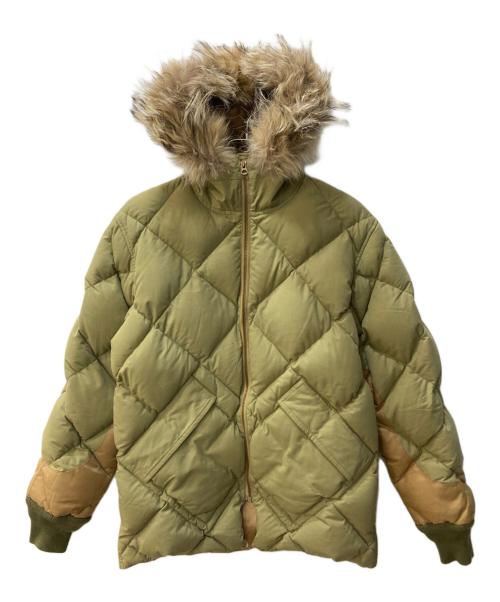 WAREHOUSE（ウエアハウス）WAREHOUSE (ウエアハウス) アラスカダウンジャケット オリーブ サイズ:Mの古着・服飾アイテム