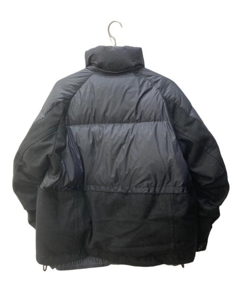NIKE（ナイキ）NIKE (ナイキ) sacai (サカイ) ダウンジャケット ブラック サイズ:Mの古着・服飾アイテム