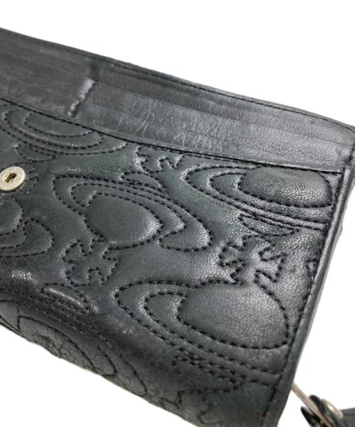 Vivienne Westwood（ヴィヴィアンウエストウッド）Vivienne Westwood (ヴィヴィアンウエストウッド) 長財布 ブラックの古着・服飾アイテム