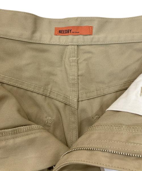 NEEDBY heritage（ニードバイヘリテージ）NEEDBY heritage (ニードバイヘリテージ) MASION CHINO PANTS ベージュ サイズ:Sの古着・服飾アイテム