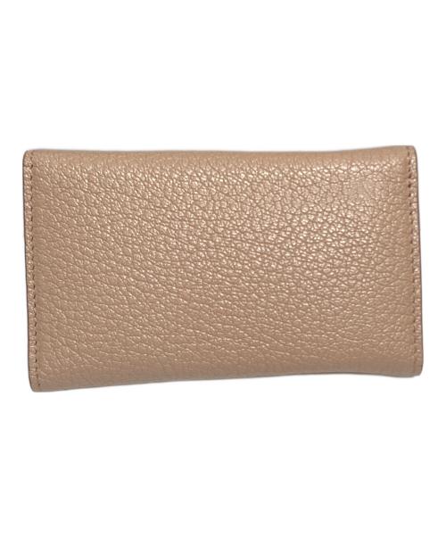 MIU MIU（ミュウミュウ）MIU MIU (ミュウミュウ) マドラスフィオックキーケース ピンクの古着・服飾アイテム