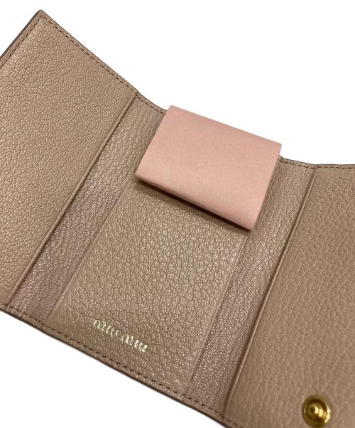 MIU MIU（ミュウミュウ）MIU MIU (ミュウミュウ) マドラスフィオックキーケース ピンクの古着・服飾アイテム