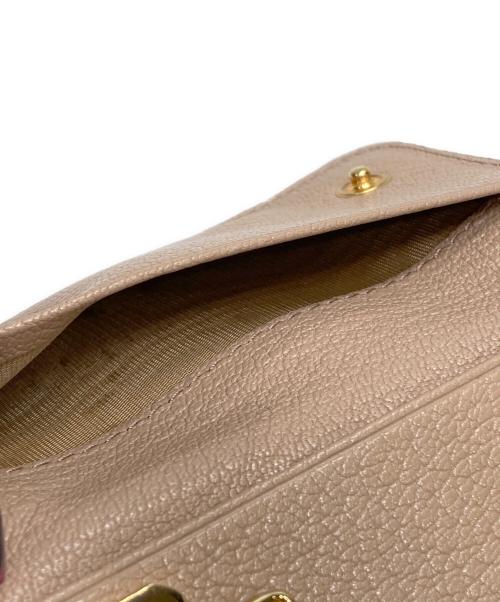 MIU MIU（ミュウミュウ）MIU MIU (ミュウミュウ) マドラスフィオックキーケース ピンクの古着・服飾アイテム