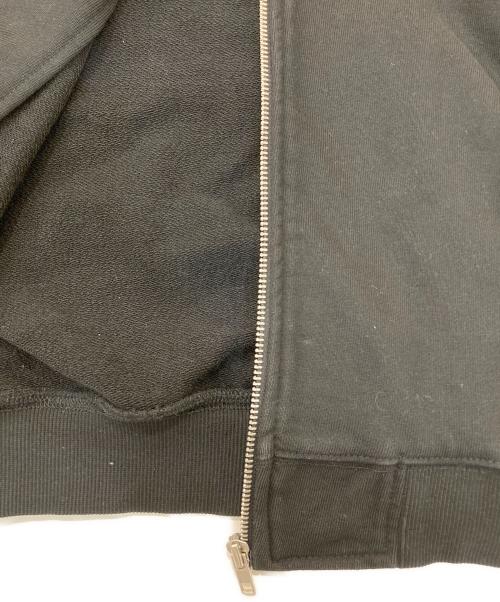 AIVER（アイバー）aiver (アイバー) ジップアップパーカー ブラック サイズ:Mの古着・服飾アイテム